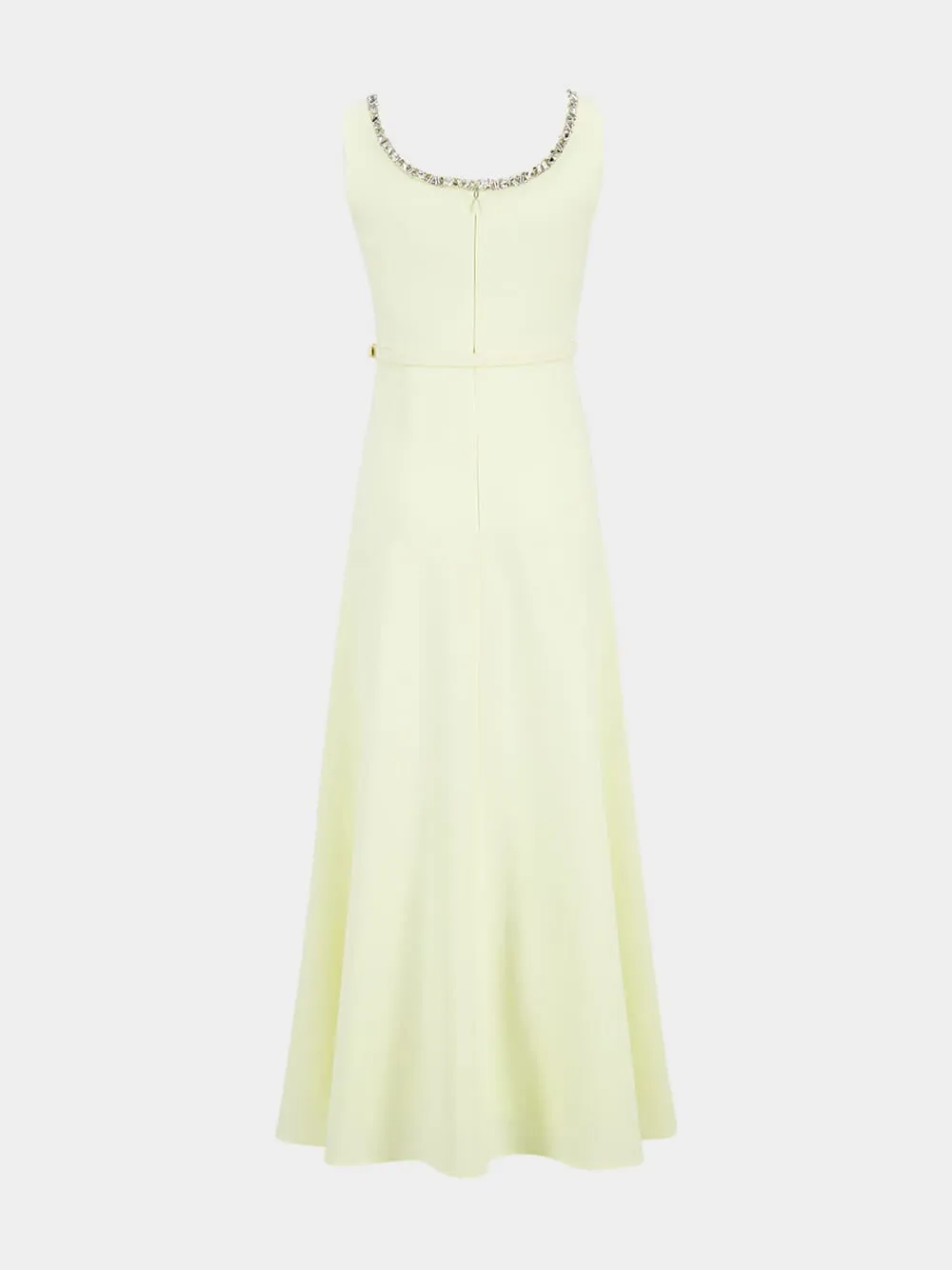 Embellished Heavy Cady Maxi Dress sold by Fashion Clinic product image thumbnail 3