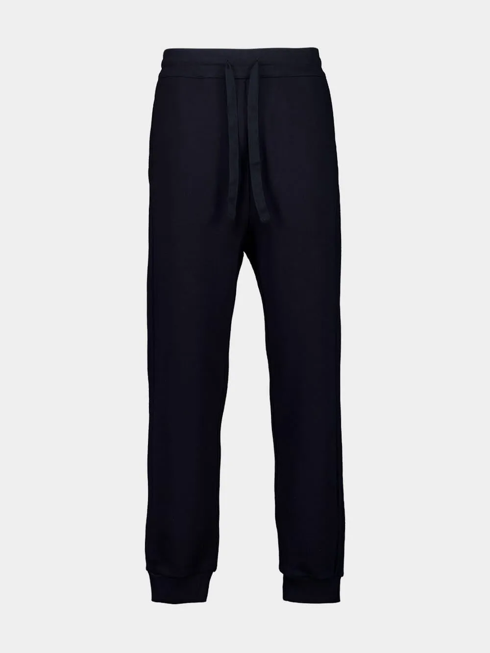 Marine Blue Organic Cotton Casual Sweatpants sold by Fashion Clinic