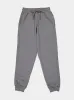 Grey Organic Cotton Casual Sweatpants sold by Fashion Clinic
