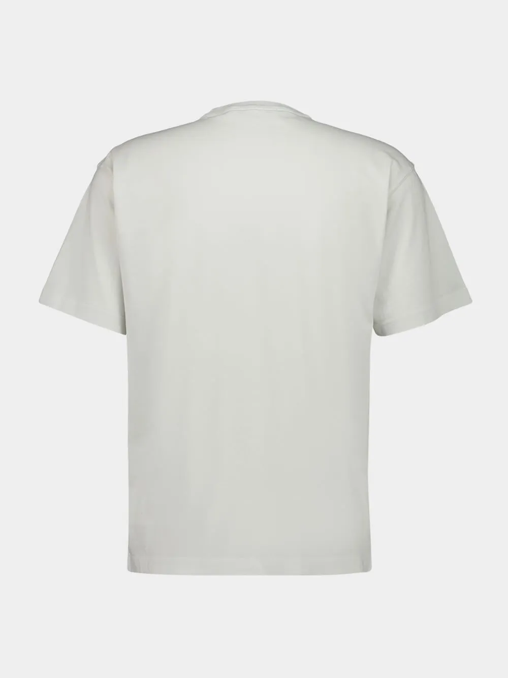 Light Grey Organic Cotton Jersey T-Shirt sold by Fashion Clinic product image thumbnail 2