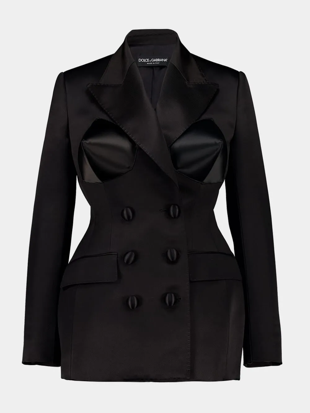 Black Duchess Jacket with Conical Cups sold by Fashion Clinic