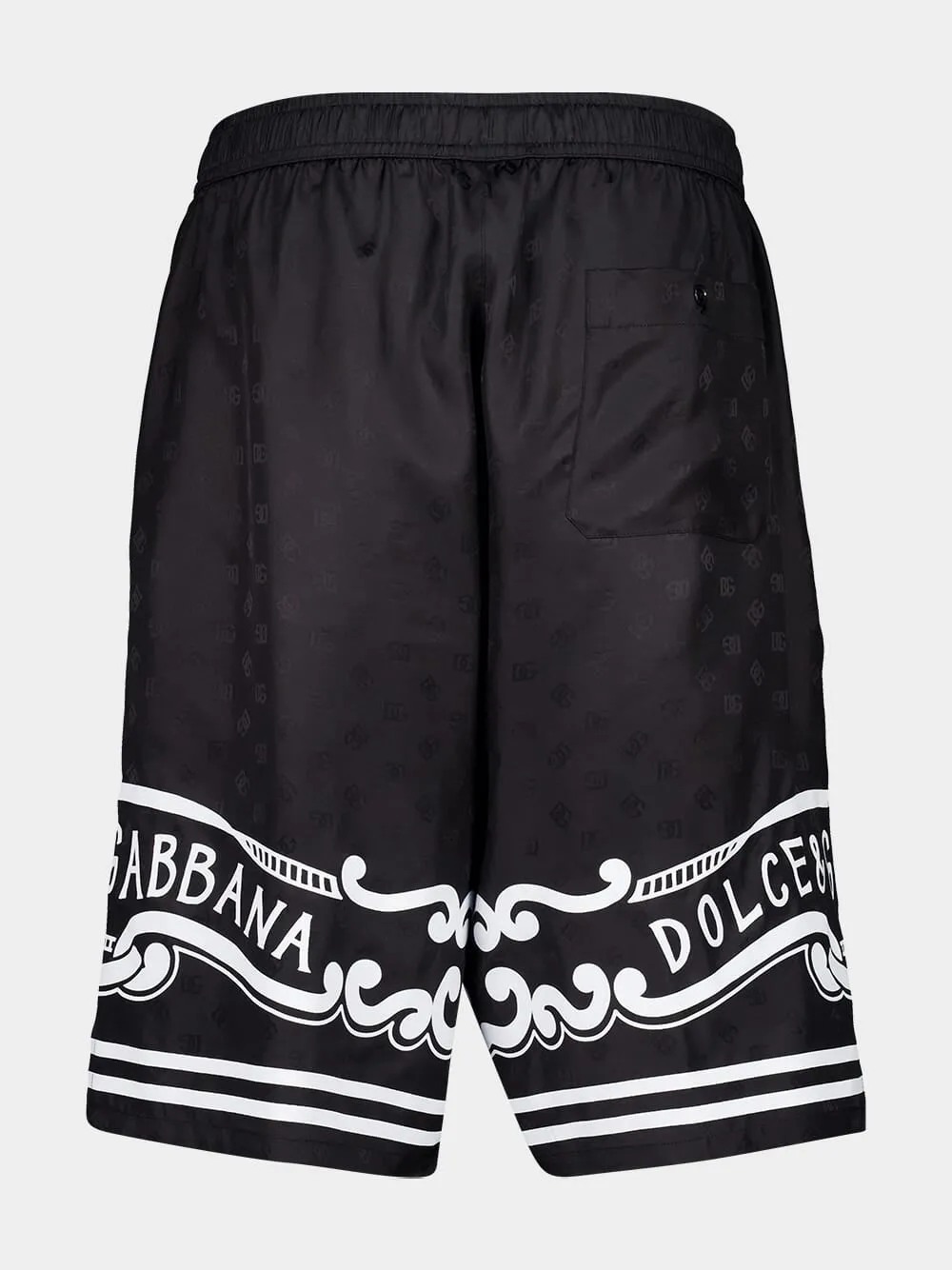Black Silk Bandanna-Print Shorts sold by Fashion Clinic product image thumbnail 2