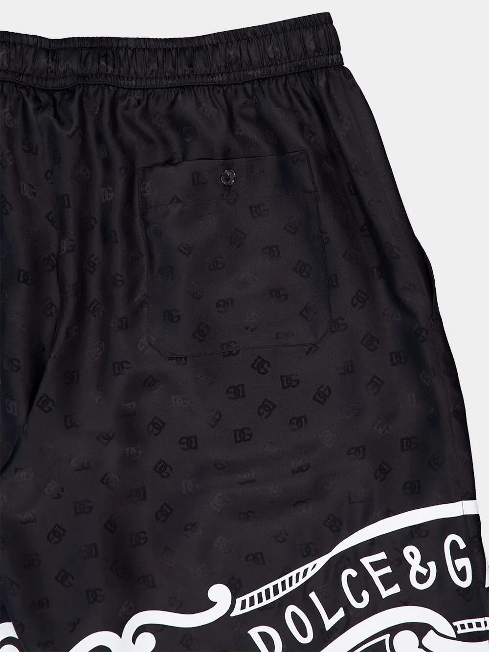 Black Silk Bandanna-Print Shorts sold by Fashion Clinic product image thumbnail 4