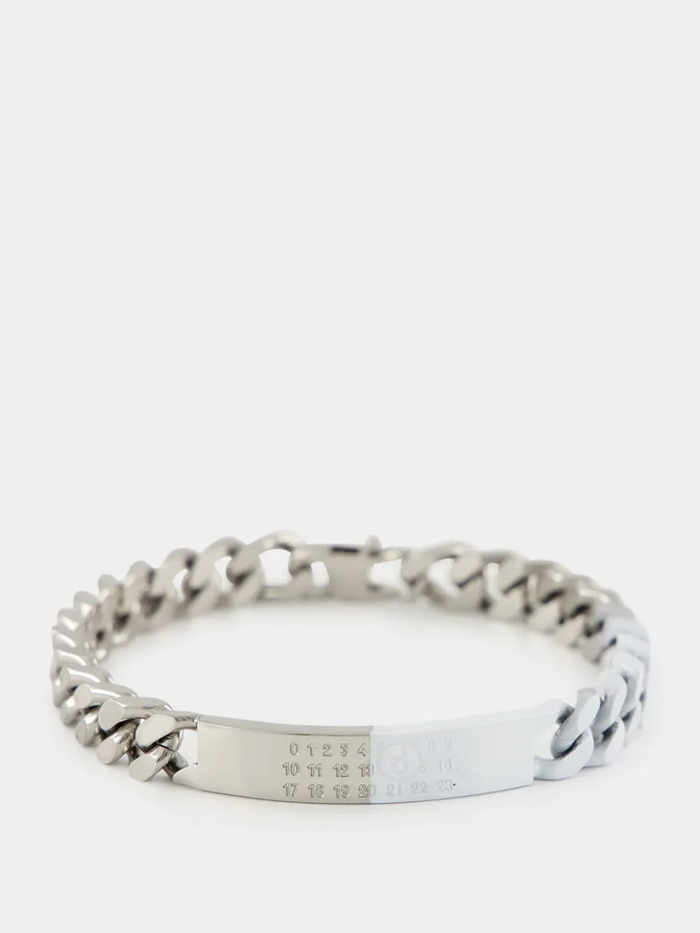 Silver Handpainted Chain Bracelet sold by Fashion Clinic