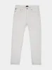White Standard Fit Denim Jeans sold by Fashion Clinic
