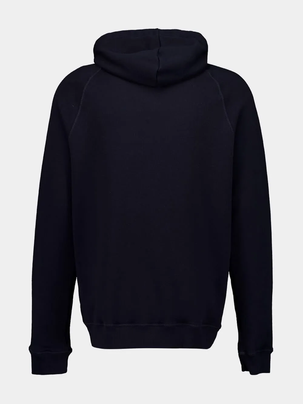 Marine Organic Cotton Zipped Hooded Sweatshirt sold by Fashion Clinic product image thumbnail 2
