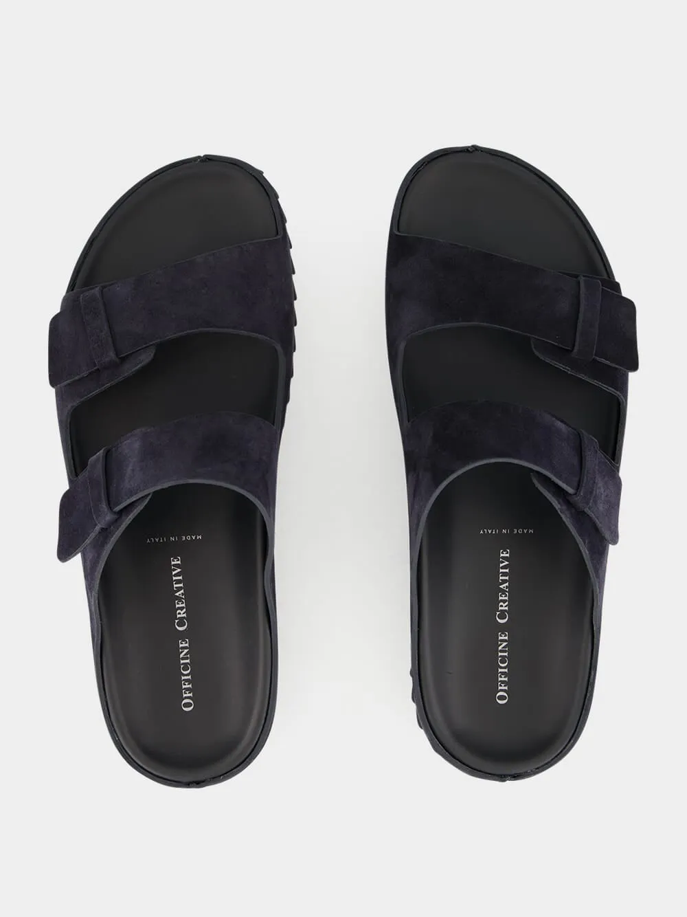 Blue Agorà 010 Suede Slide Sandals sold by Fashion Clinic product image thumbnail 4