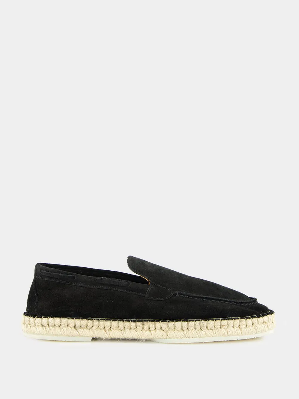 Black Suede Beachside Loafers sold by Fashion Clinic