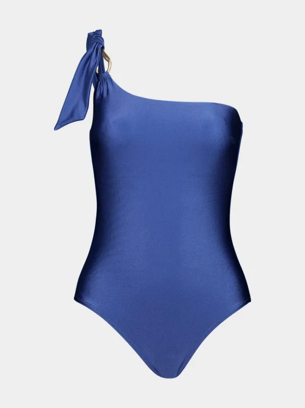 Mid Blue Ascension Trim One-Piece sold by Fashion Clinic