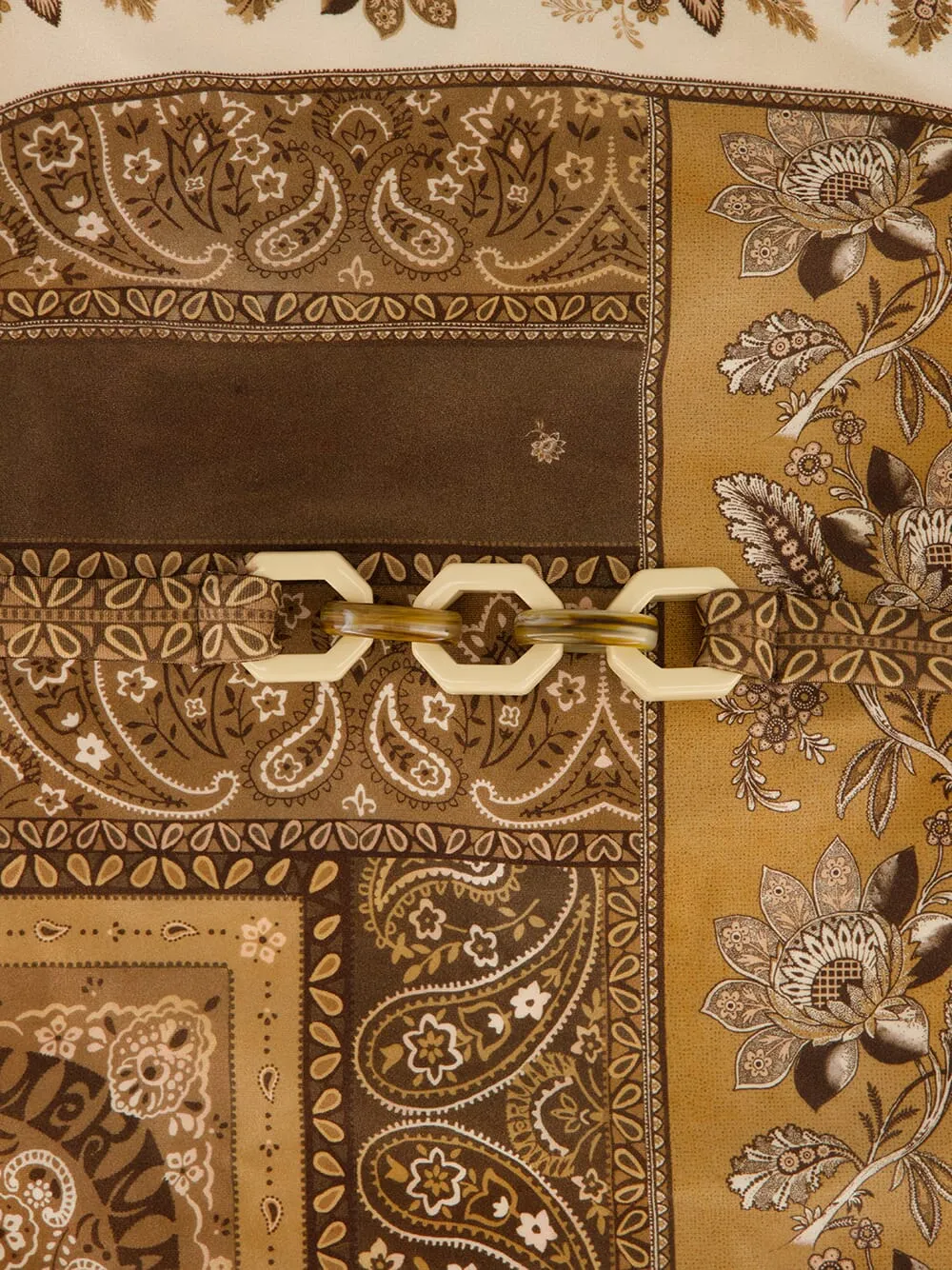 Chocolate Bandana Swimsuit with Belt sold by Fashion Clinic product image thumbnail 4