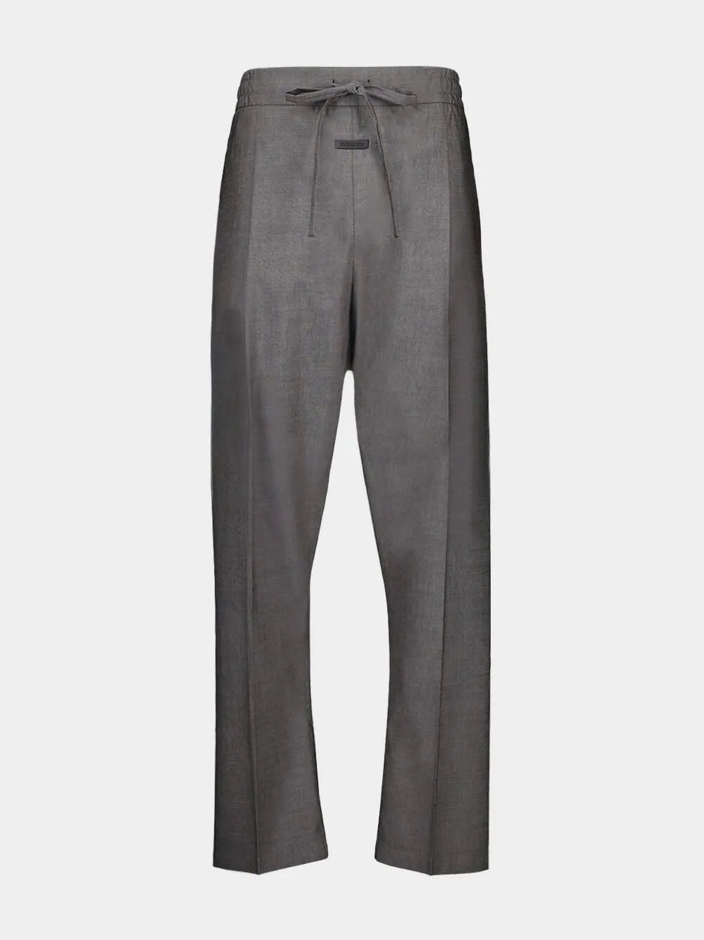 Melange Titanium Oxford Drawstring Eternal Pant sold by Fashion Clinic