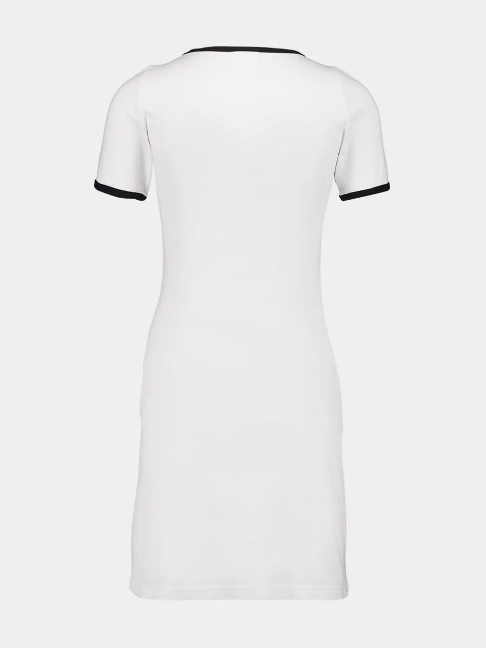 Heritage White and Black Holistic Contrast Mini Dress sold by Fashion Clinic product image thumbnail 3