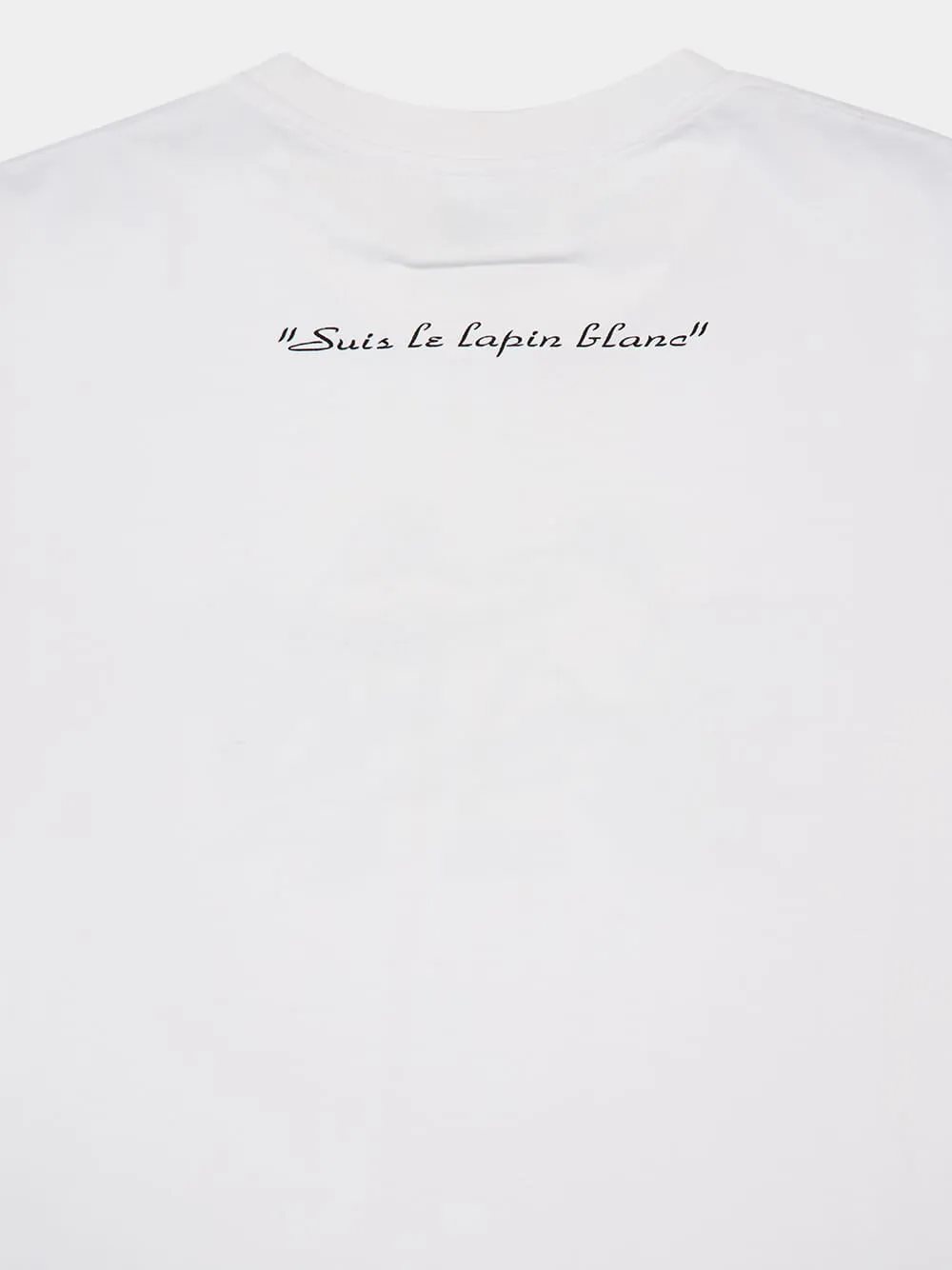 White Illustration-Print T-Shirt sold by Fashion Clinic product image thumbnail 4