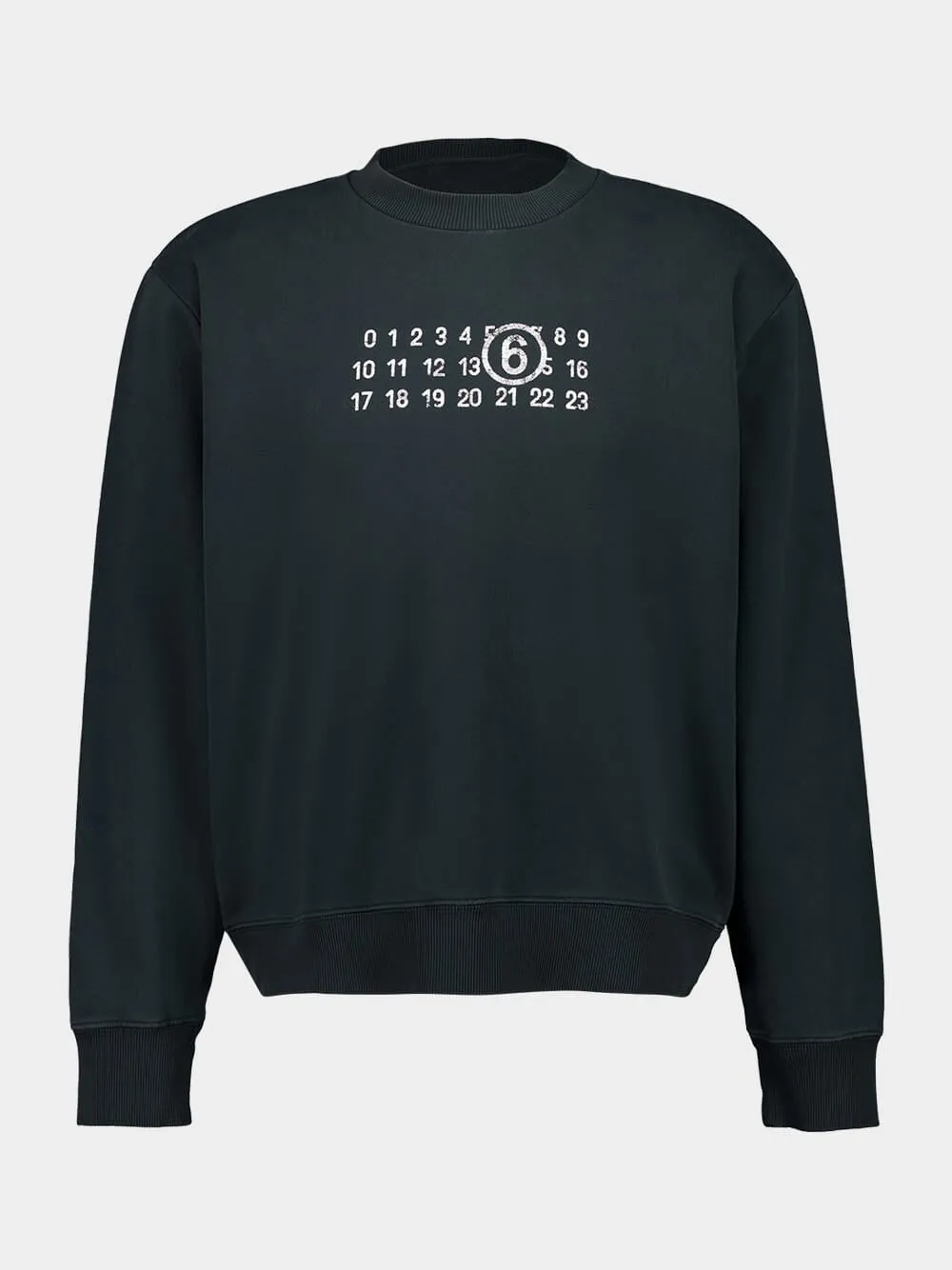 Black Numeric Sweatshirt sold by Fashion Clinic product image thumbnail 2