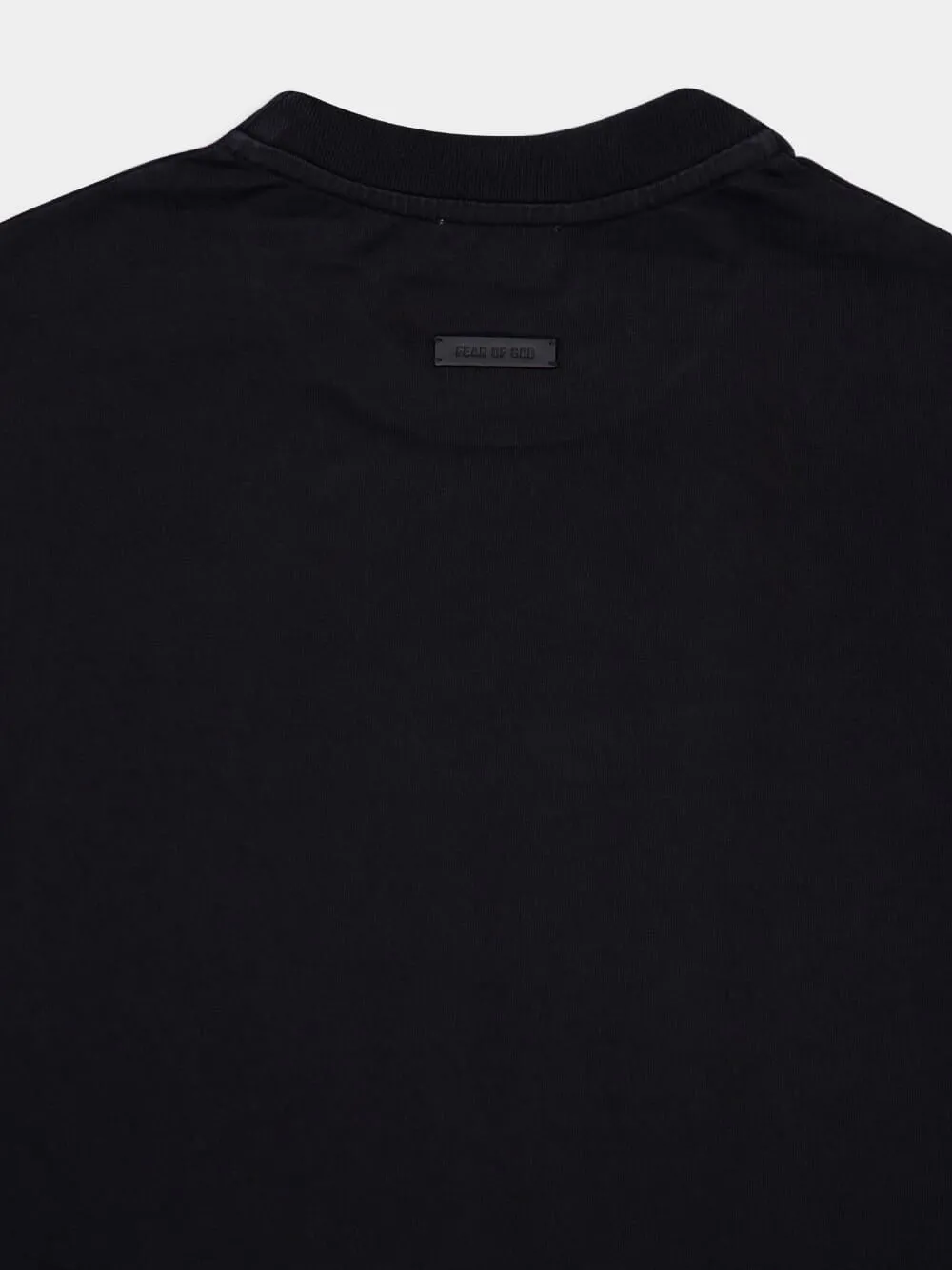 Black Eternal Jersey T-Shirt sold by Fashion Clinic product image thumbnail 5