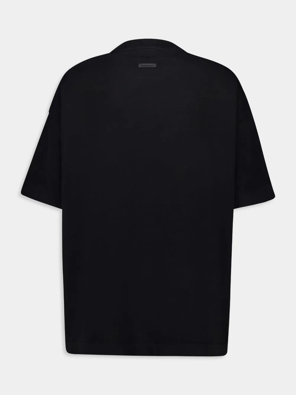 Black Eternal Jersey T-Shirt sold by Fashion Clinic product image thumbnail 2