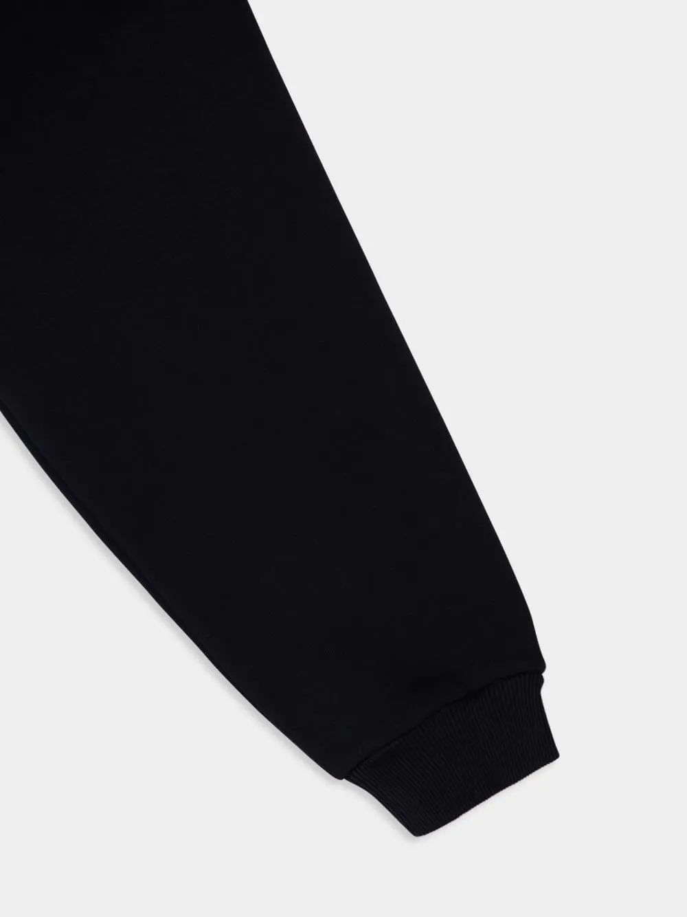 Black Eternal Fleece Crewneck sold by Fashion Clinic product image thumbnail 4