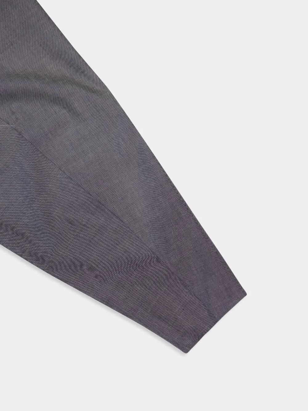 Melange Titanium Grey Oxford California Blazer sold by Fashion Clinic product image thumbnail 4