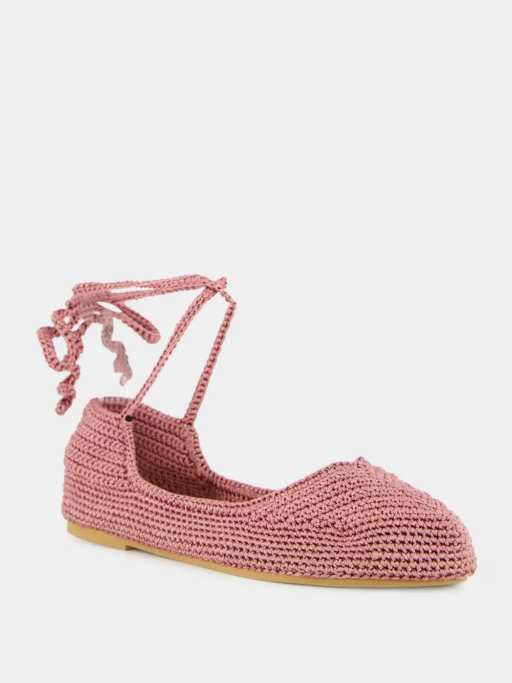 Pink High Crochet Ballerina sold by Fashion Clinic product image thumbnail 2