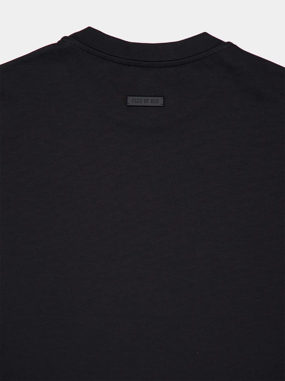Black Milano Short Sleeve T-Shirt sold by Fashion Clinic product image thumbnail 5