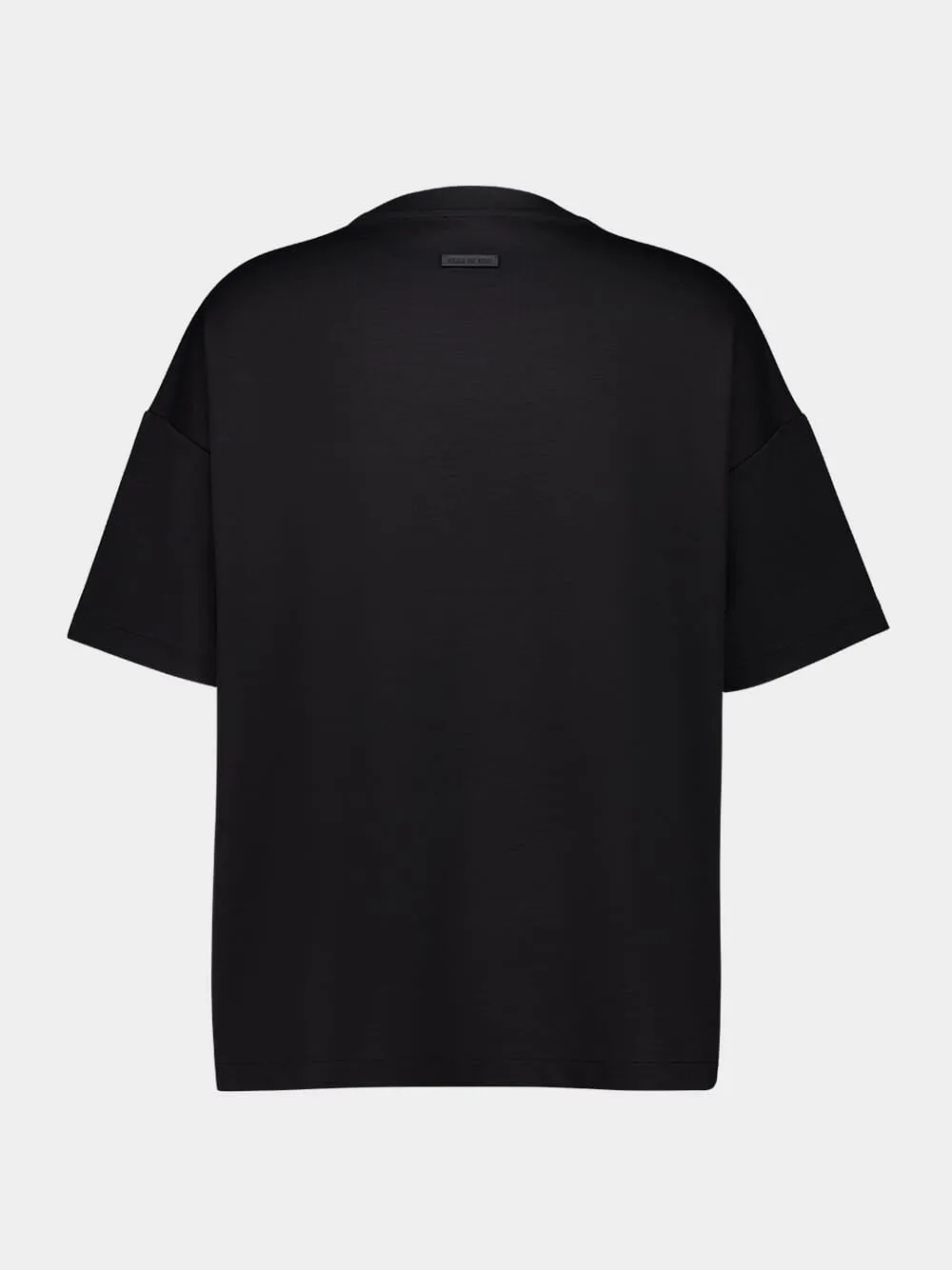 Black Milano Short Sleeve T-Shirt sold by Fashion Clinic product image thumbnail 2