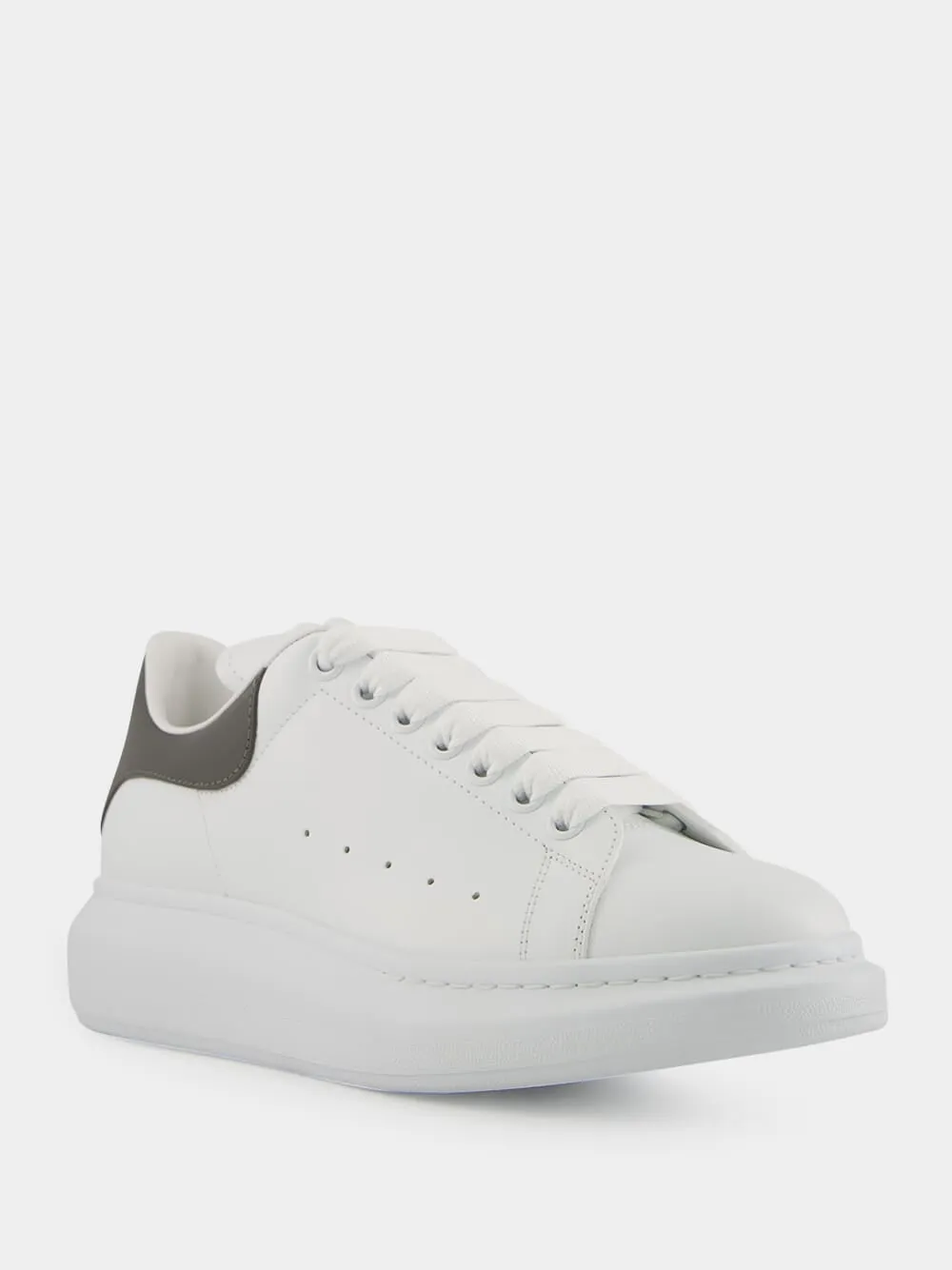 White and Cool Grey Oversized Sneaker sold by Fashion Clinic product image thumbnail 2