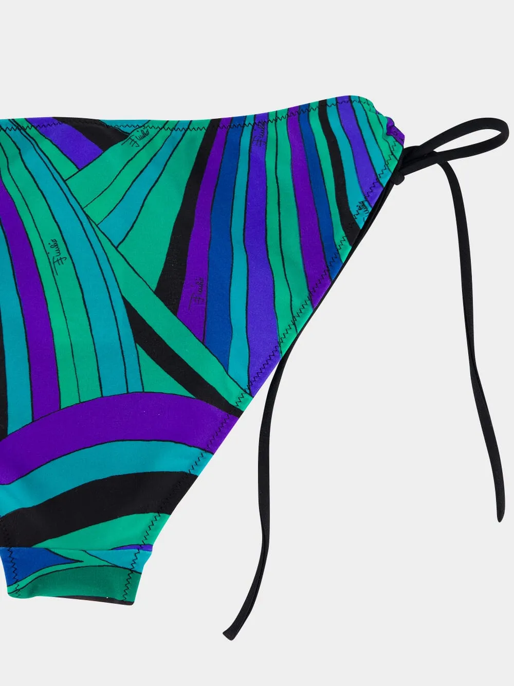 Emerald Iride Print String Bikini Brief sold by Fashion Clinic product image thumbnail 4