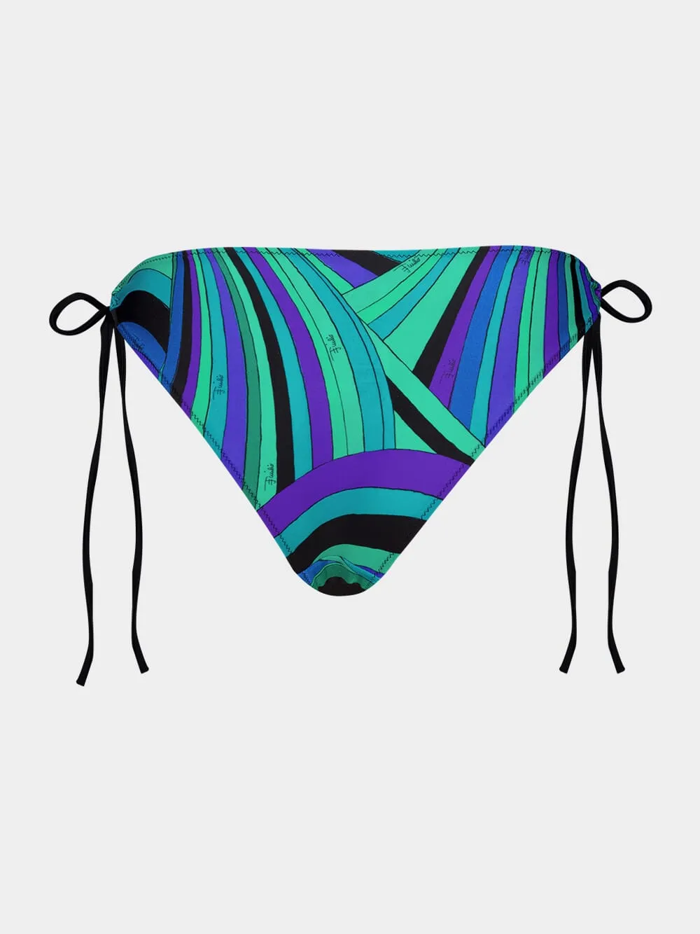 Emerald Iride Print String Bikini Brief sold by Fashion Clinic product image thumbnail 2