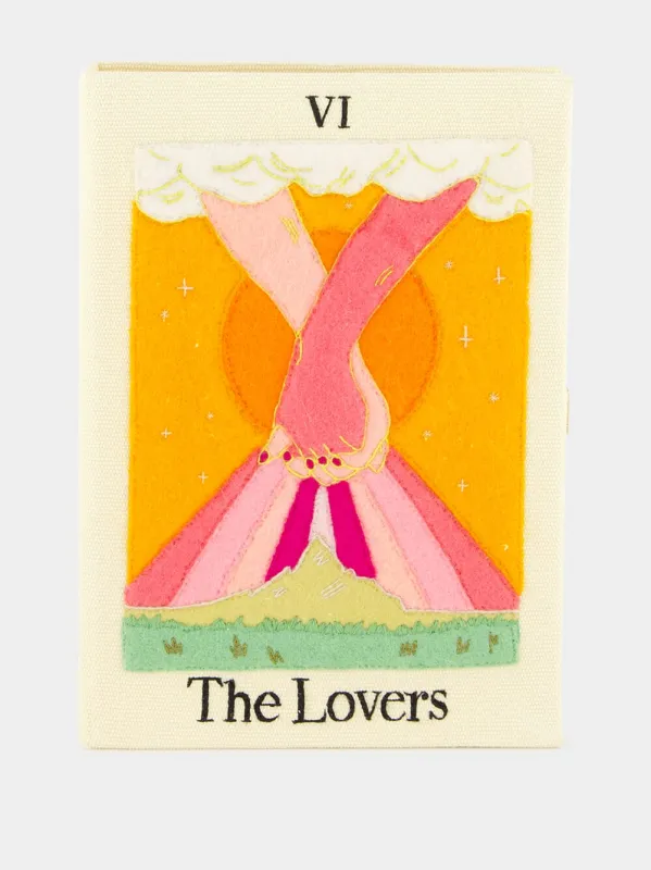 The Lovers Tarot Clutch sold by Fashion Clinic