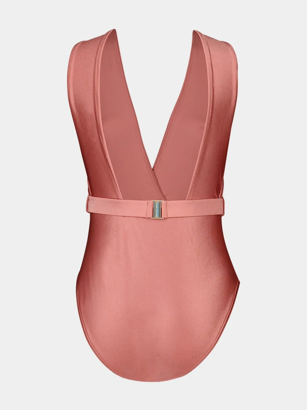 Rose Lucky Plunge Flower One-Piece sold by Fashion Clinic product image thumbnail 4