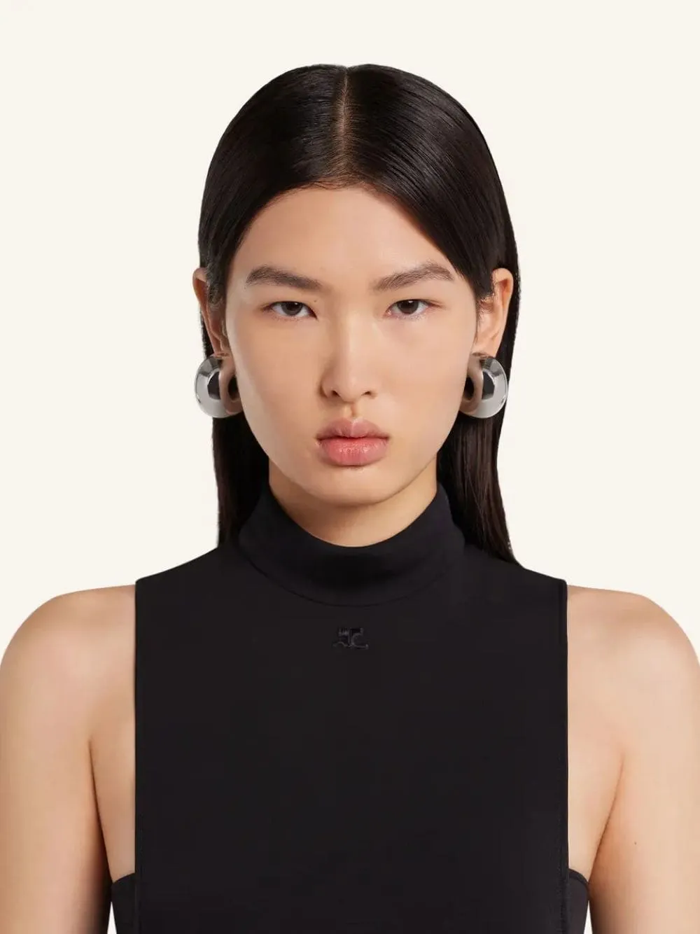 Silver Infinity Metal Earrings sold by Fashion Clinic