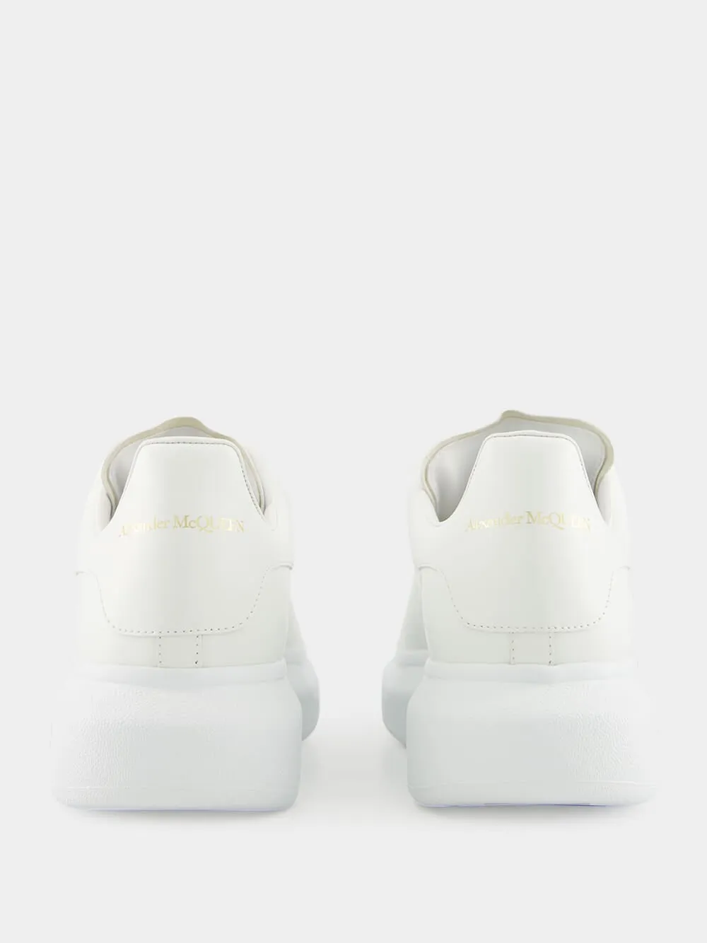 White Oversized Leather Sneaker sold by Fashion Clinic product image thumbnail 5