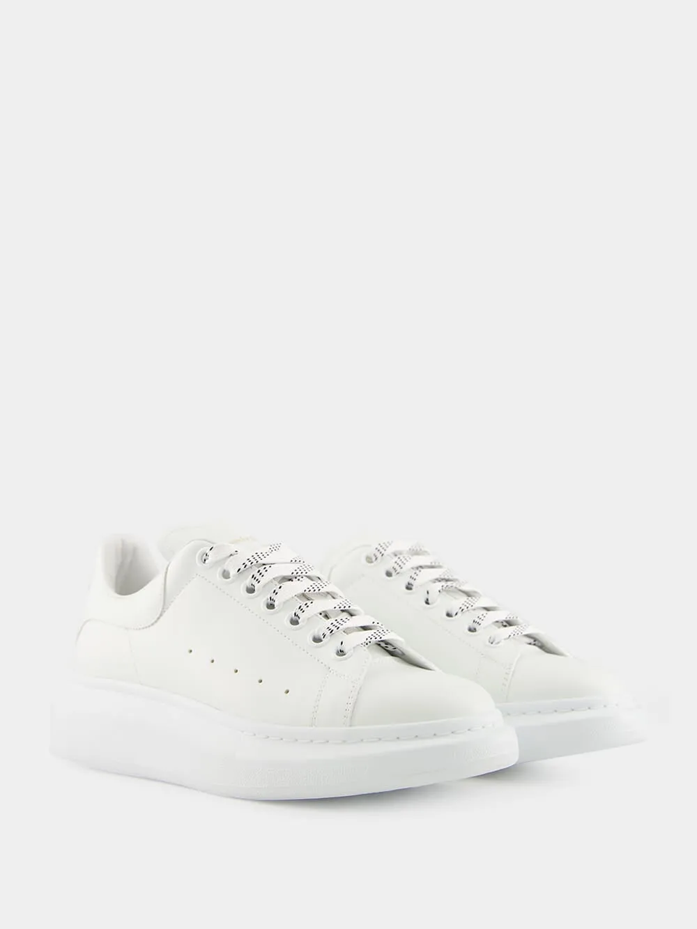 White Oversized Leather Sneaker sold by Fashion Clinic product image thumbnail 3