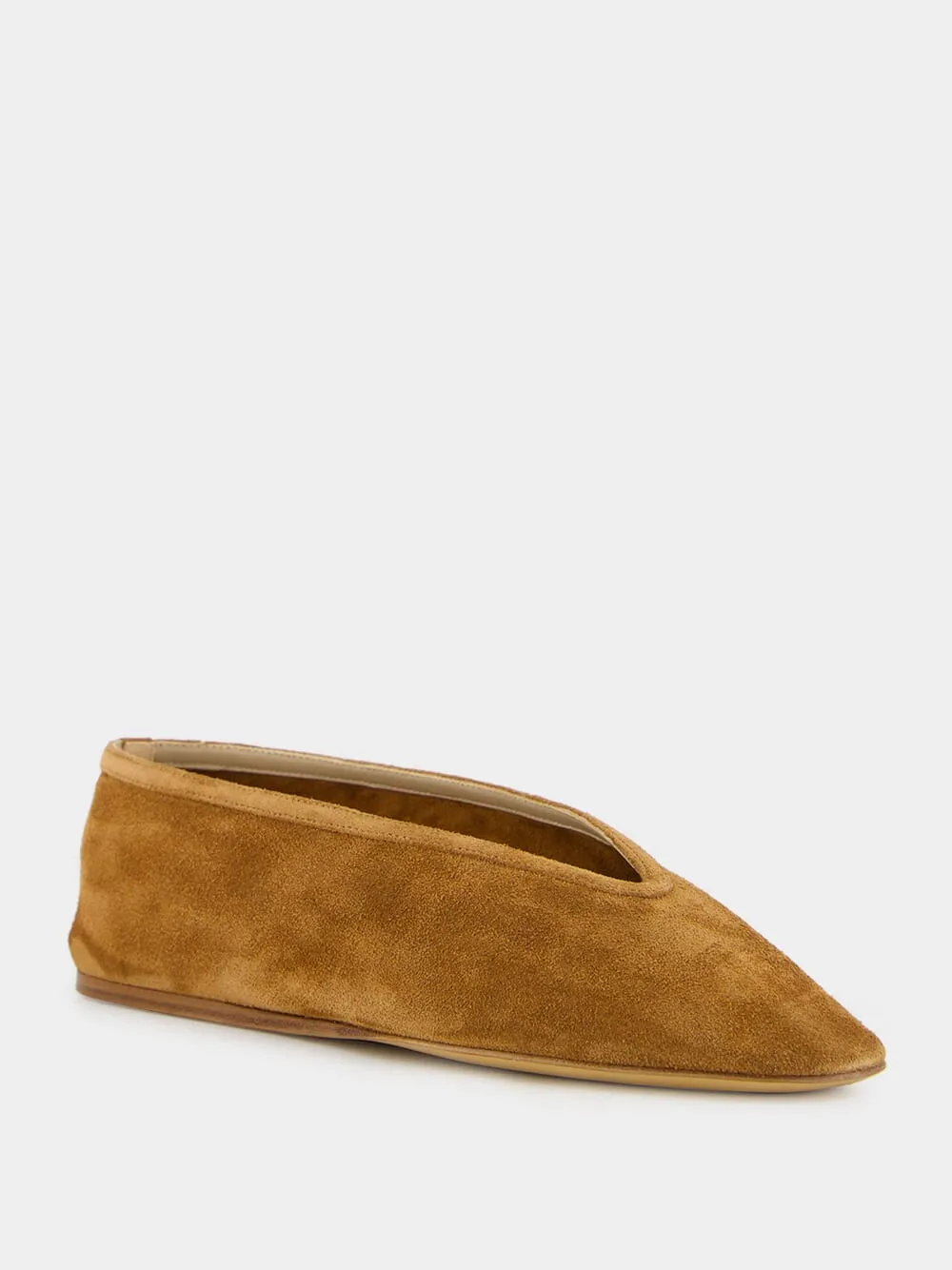 Luna Slipper in Taupe Suede sold by Fashion Clinic product image thumbnail 2