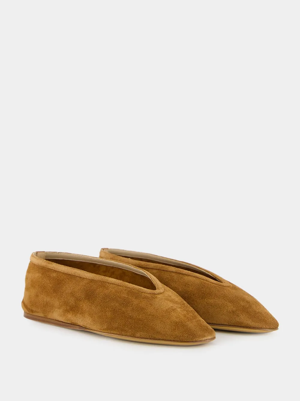 Luna Slipper in Taupe Suede sold by Fashion Clinic product image thumbnail 3