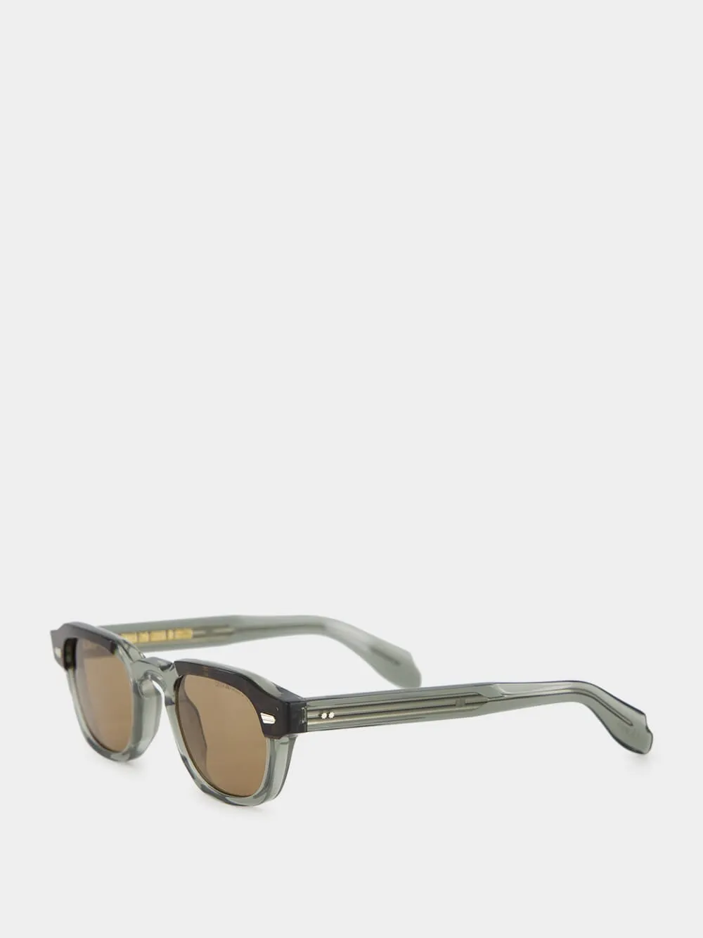 1420 Round Sunglasses in Havana on Grey sold by Fashion Clinic product image thumbnail 4