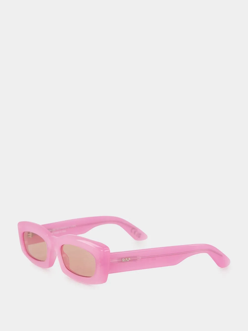 Zaga Pink Rectangular Sunglasses sold by Fashion Clinic product image thumbnail 3