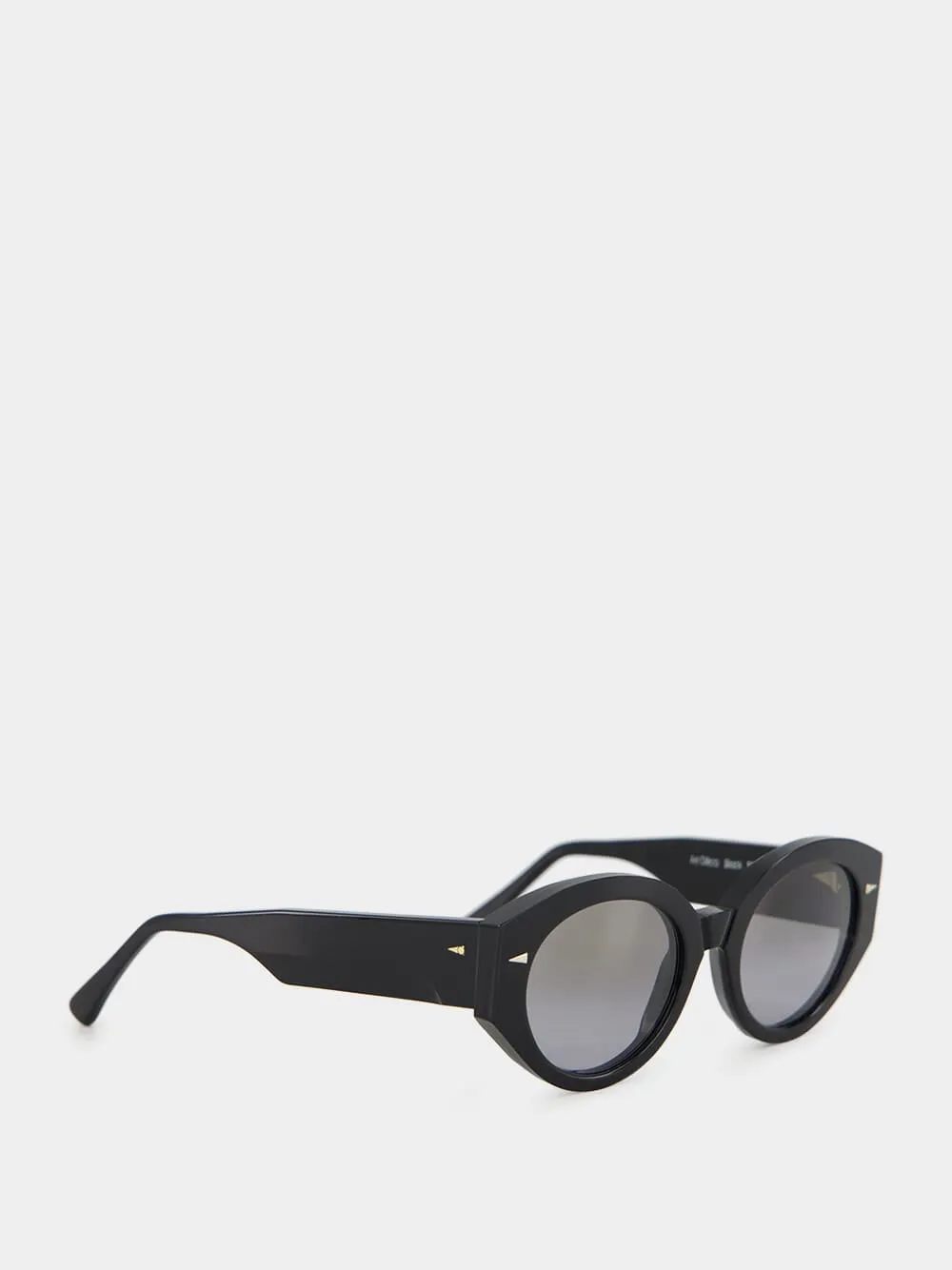 Black and Grey Gradient Art Deco Sunglasses sold by Fashion Clinic product image thumbnail 2