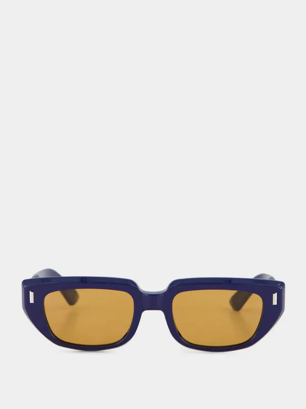 Deep Blue Etezea Sunglasses sold by Fashion Clinic