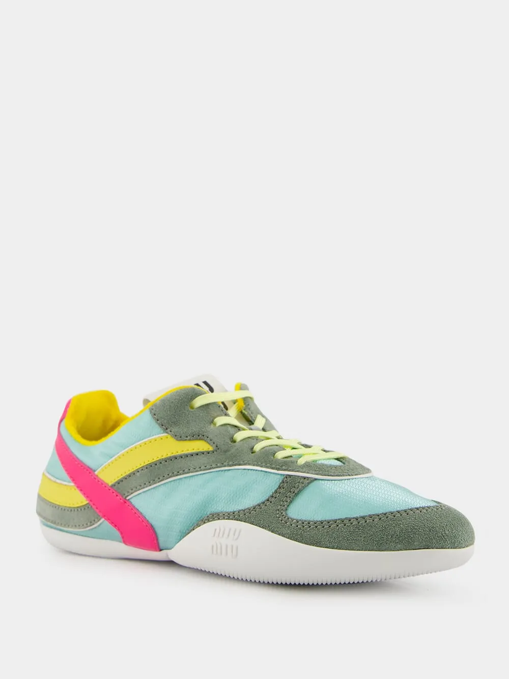 Anise and Fuchsia Gymnasium Technical Sneakers sold by Fashion Clinic product image thumbnail 3