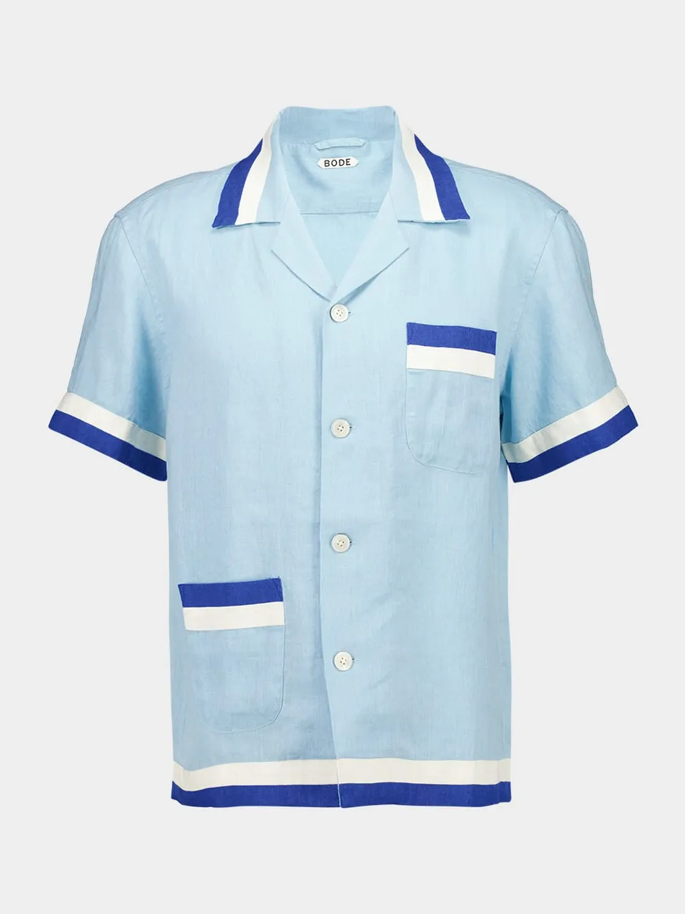 Blue Seedling Stripe Shirt sold by Fashion Clinic