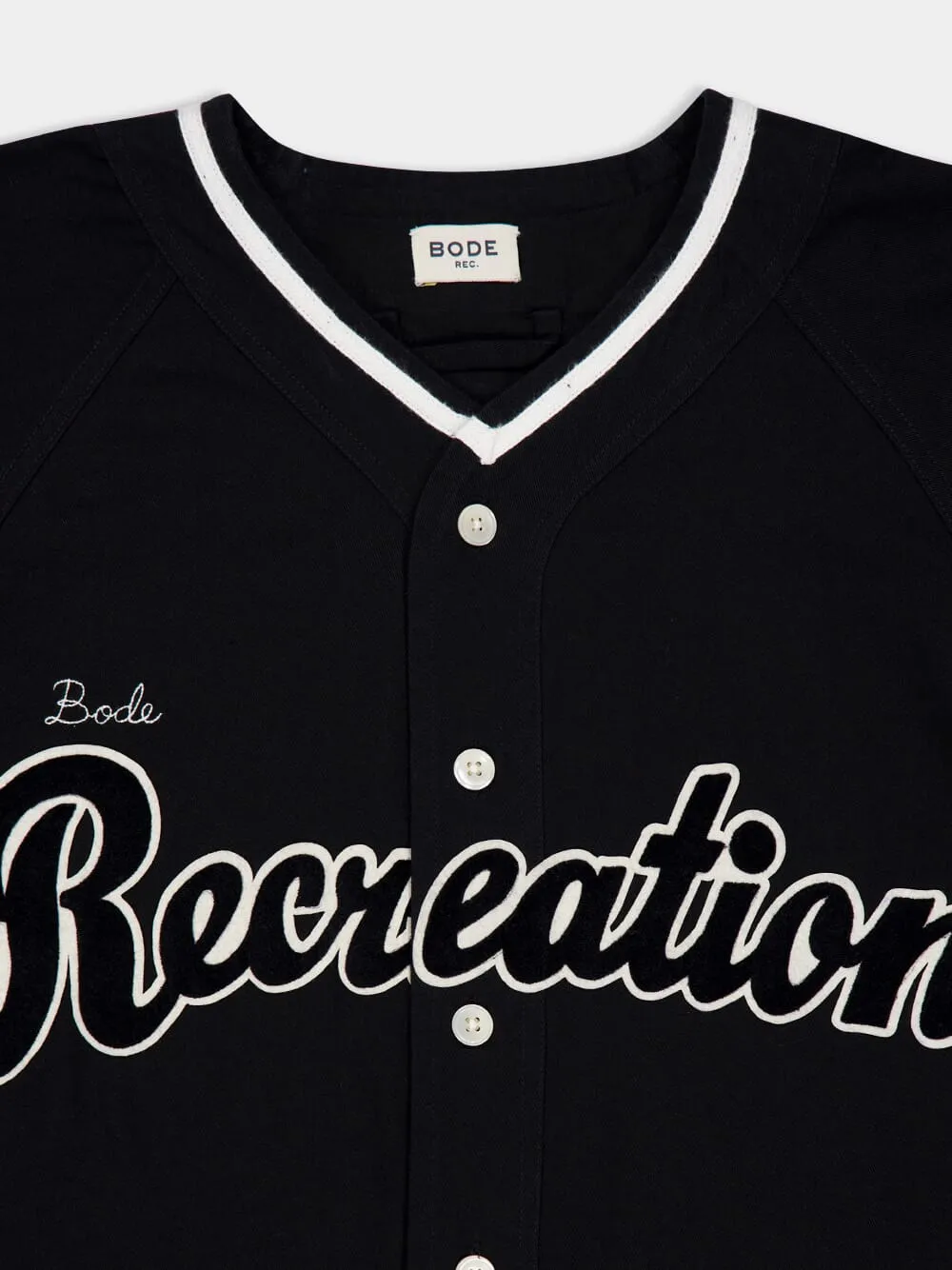 Black Baseball Shirt sold by Fashion Clinic product image thumbnail 5