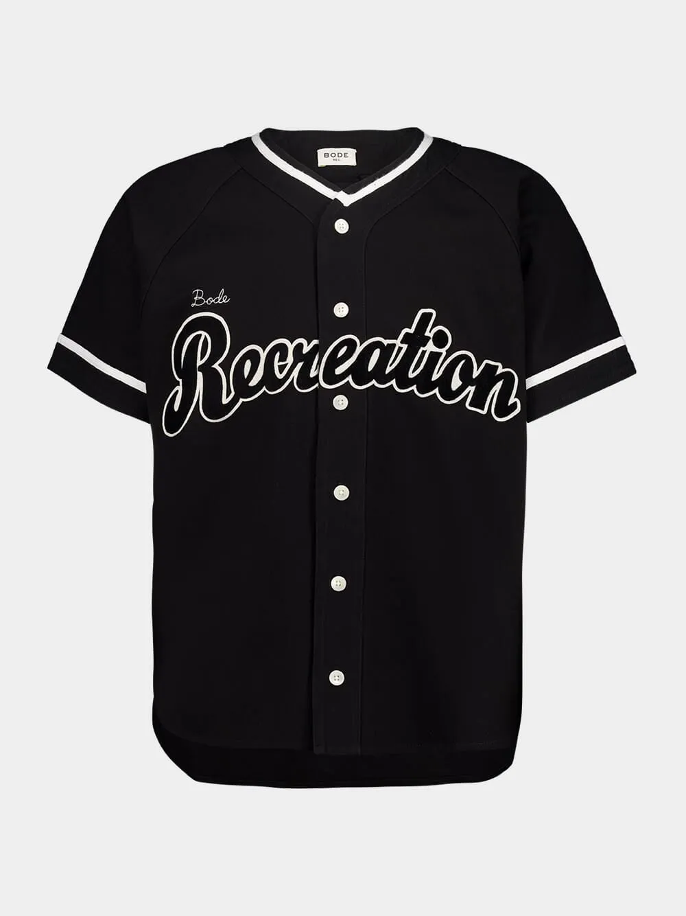 Black Baseball Shirt sold by Fashion Clinic