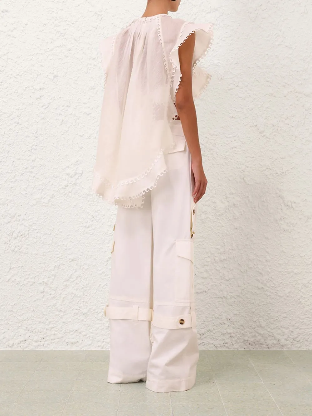 Ivory Balance Waterfall Top sold by Fashion Clinic product image thumbnail 3