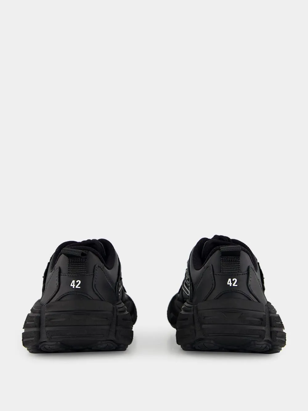 Monday Shoe Black Leather Sneakers sold by Fashion Clinic product image thumbnail 5