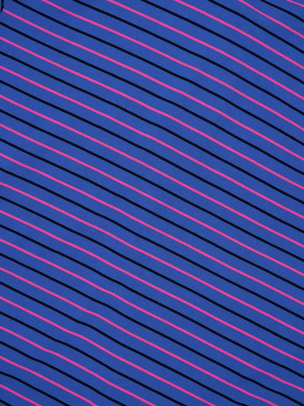 Blue Laurel Classic Pique Stripes Polo Shirt sold by Fashion Clinic product image thumbnail 4