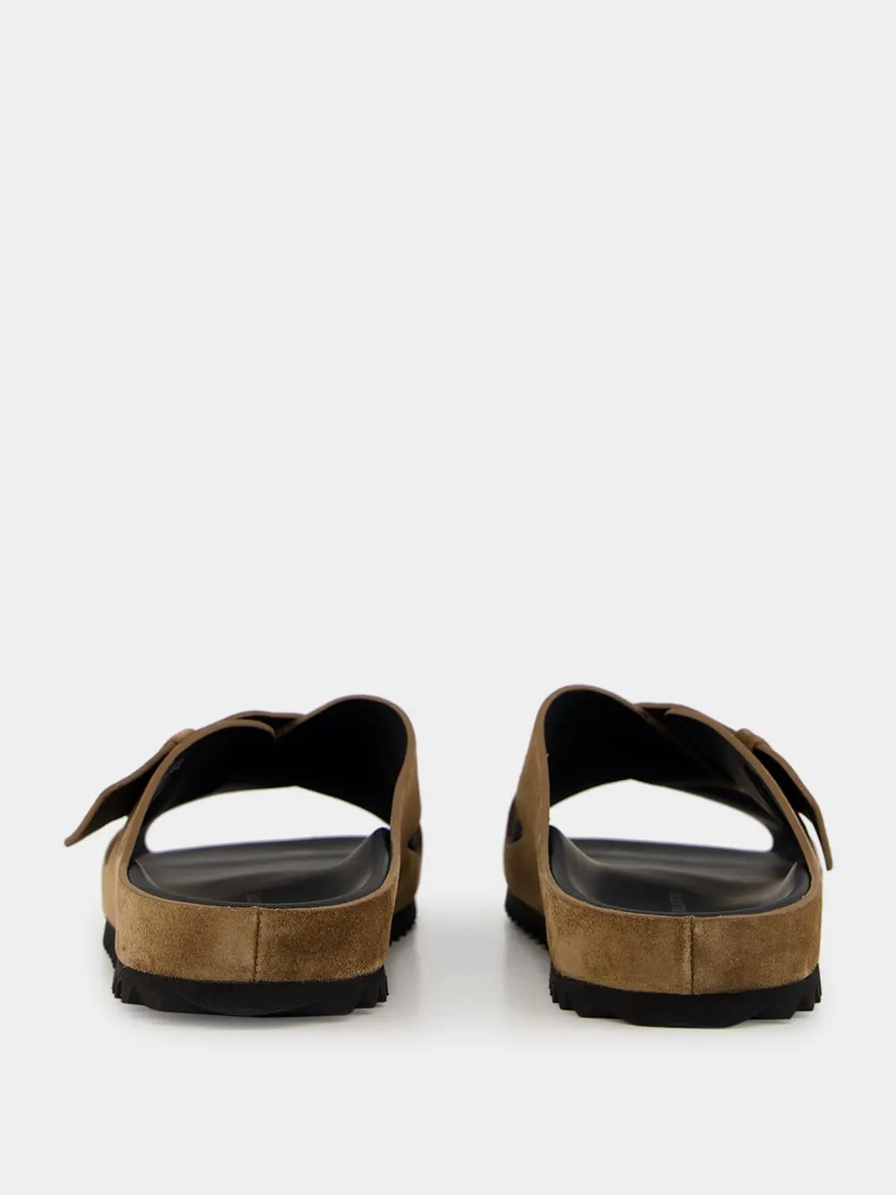 Brown Suede Agorà 011 Sandals sold by Fashion Clinic product image thumbnail 5