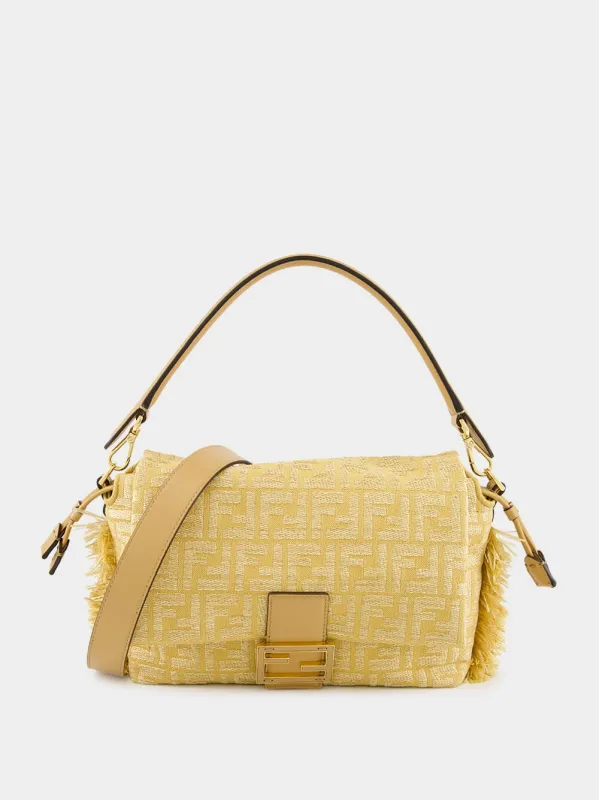 Beige Mamma Baguette Medium Bag sold by Fashion Clinic