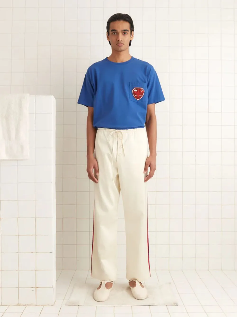 Blue Crest Pocket T-Shirt sold by Fashion Clinic product image thumbnail 2