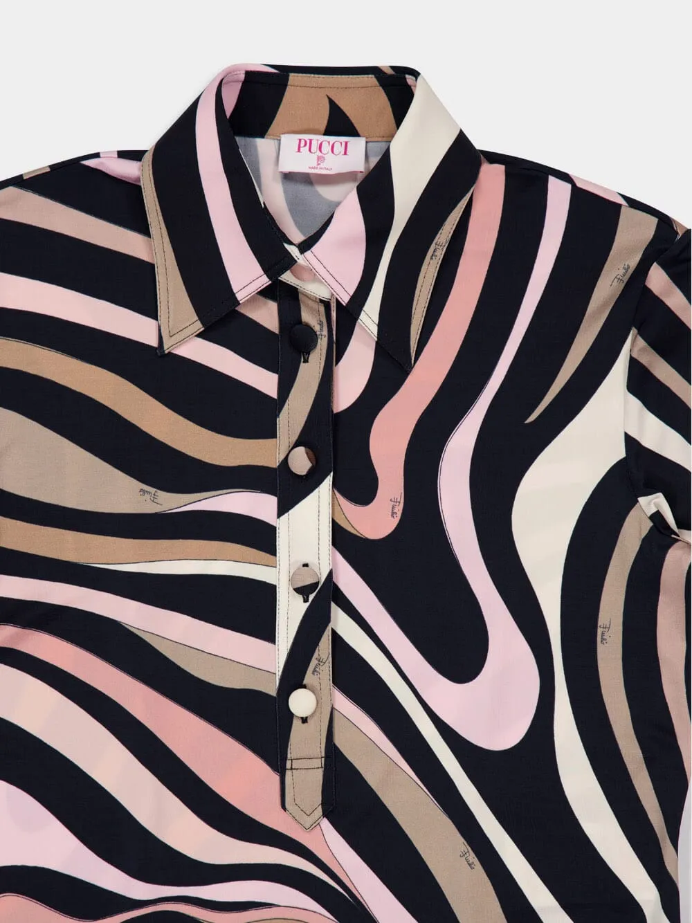 Marmo Print Long Fitted Dress sold by Fashion Clinic product image thumbnail 5